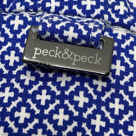 Peck‎ & Peck Women’s Blue Patterned Print Pull On Pants Size 10 - Picture 4 of 6